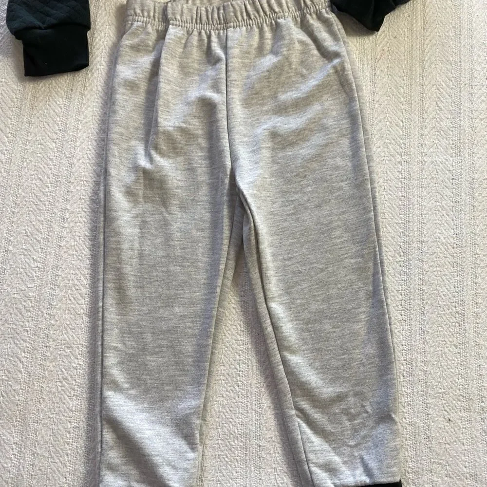 MiniBean Boy’s 24M 2-Piece Skeleton Jogger Set